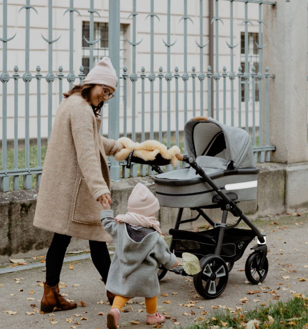 Mit dem Kinderwagen sicher unterwegs