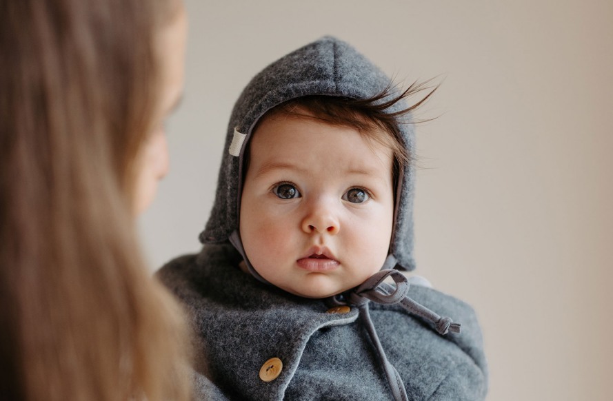 Baby Lammfellsack für Kinderwagen